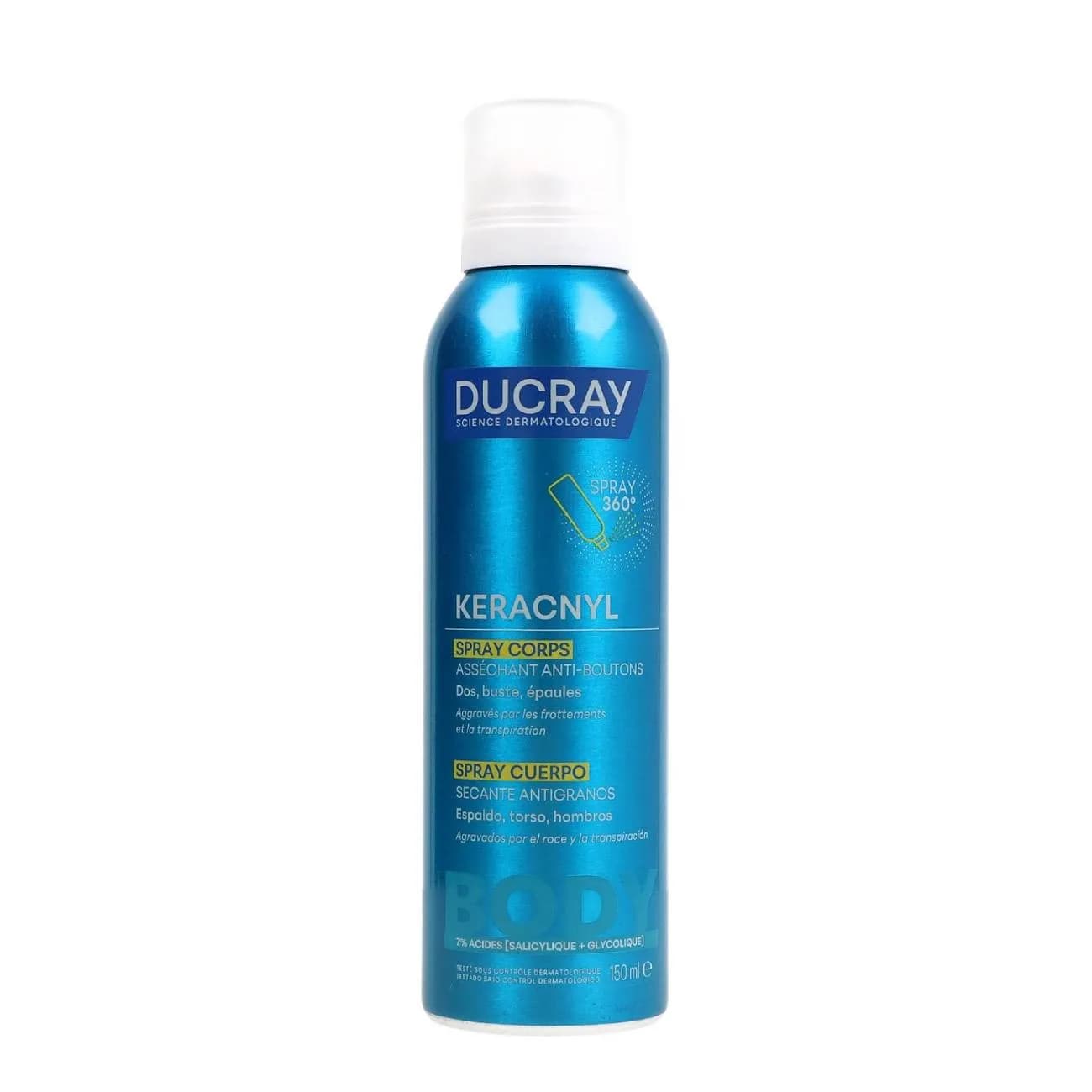 Ducray Keracnyl Spray Corpo 150Ml