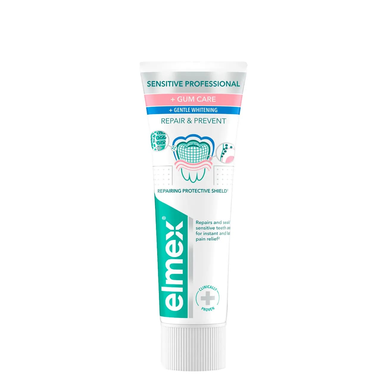 Elmex Sens Pro Rep Prev BranqPastDent75