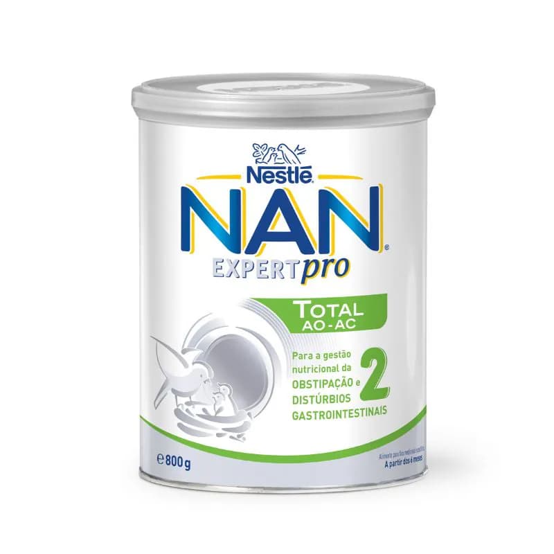 Nan Total AO-AC 1 Leite Lactente 800G
