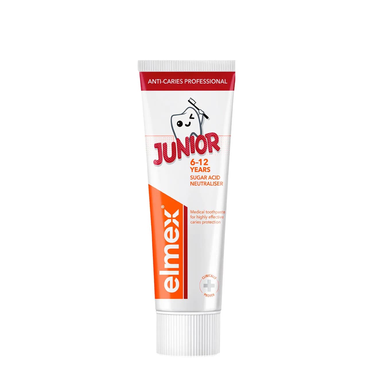 Elmex Jun AntiCarPro PastDent 6-12 75Ml