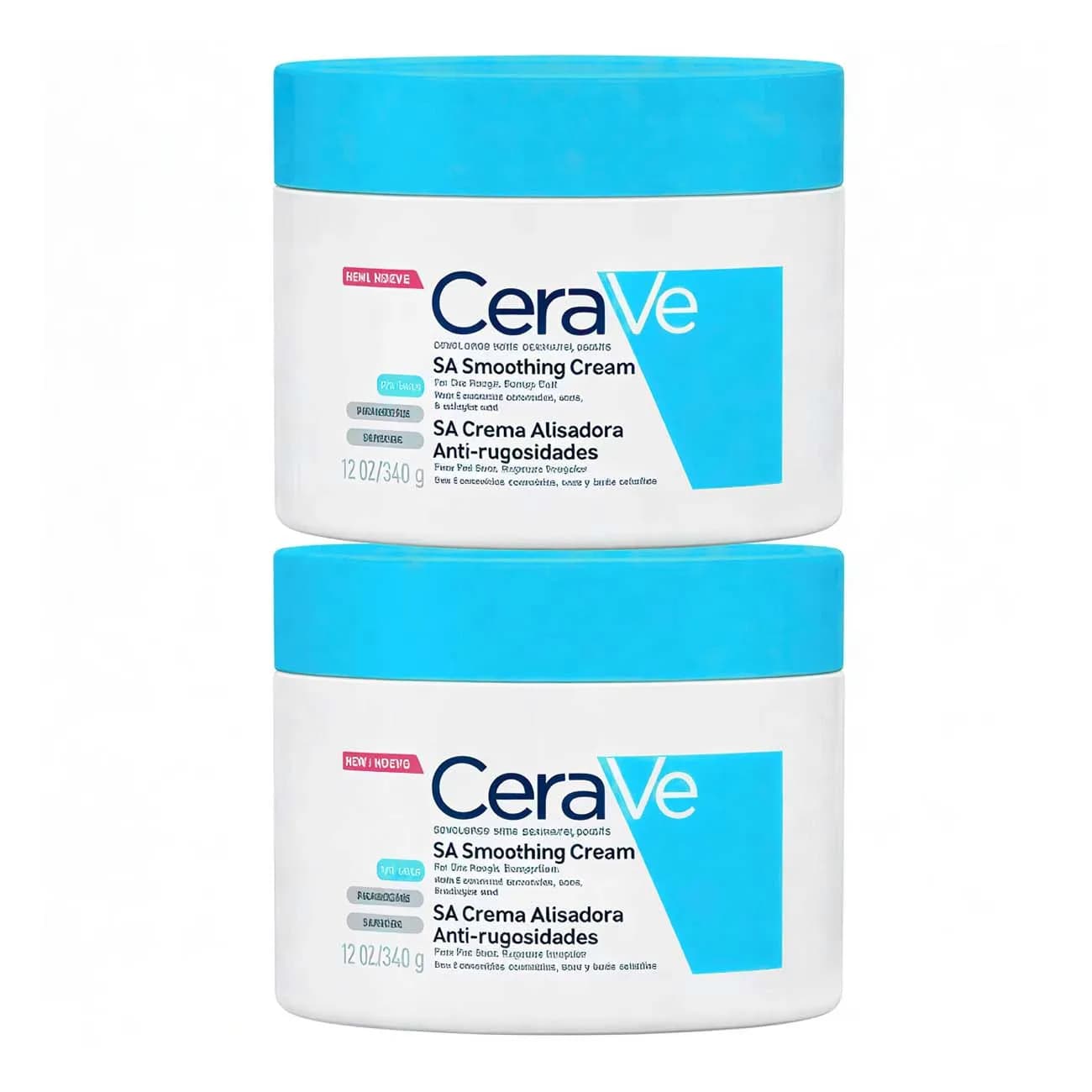 CeraVe SA Cr Alisador Rug 340G X2-50%2U