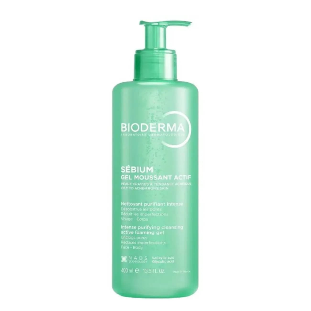 Sebium Bioderma Gel Moussant Actif400Ml