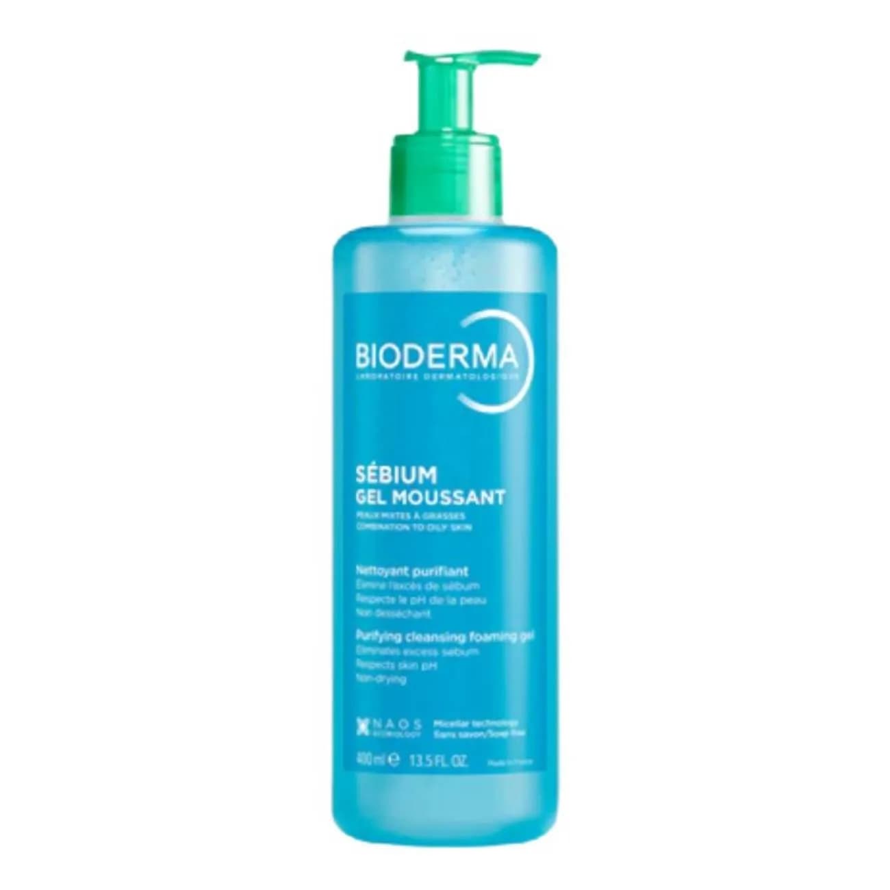 Sebium Bioderma Gel Moussant 400Ml