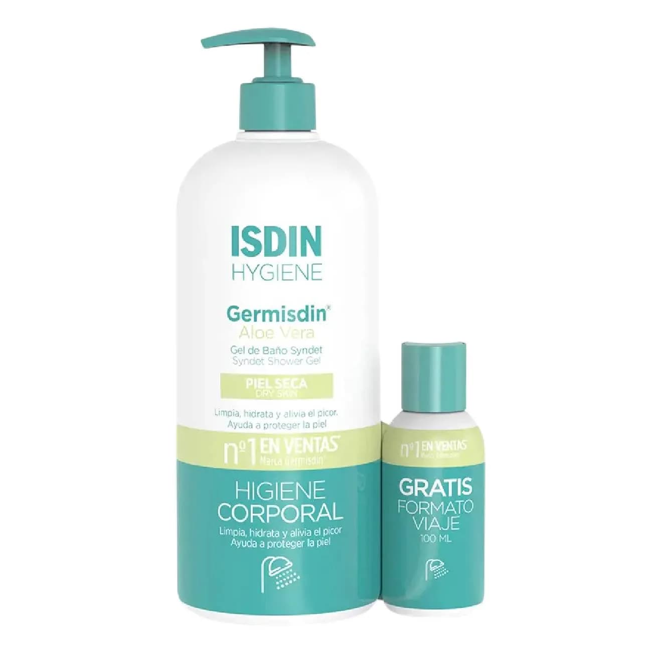 Isdin Germisdin Aloe GelBanh1L+OfGel100