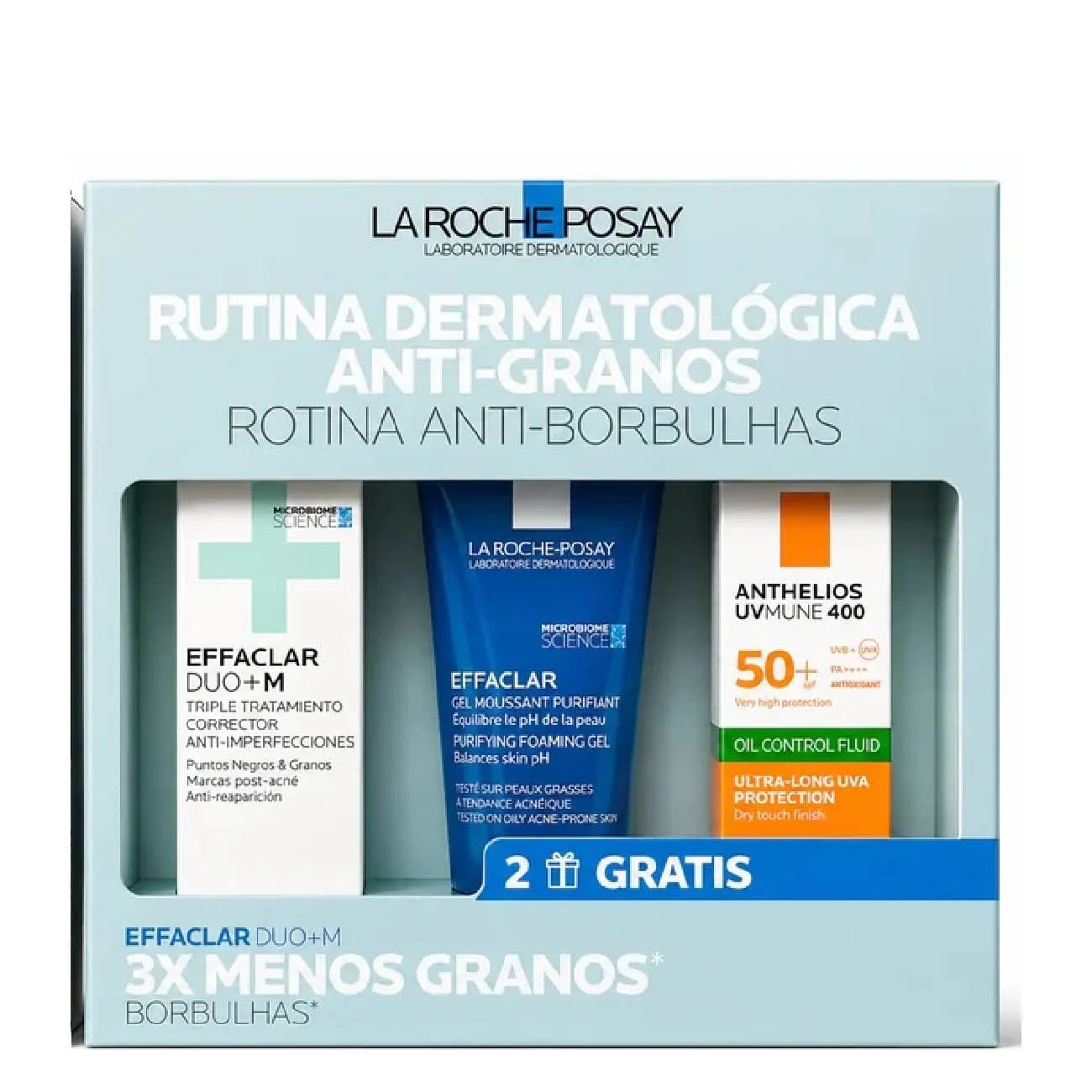 LRPosay Effac Duo+M40+OfGel50+AntUVMune