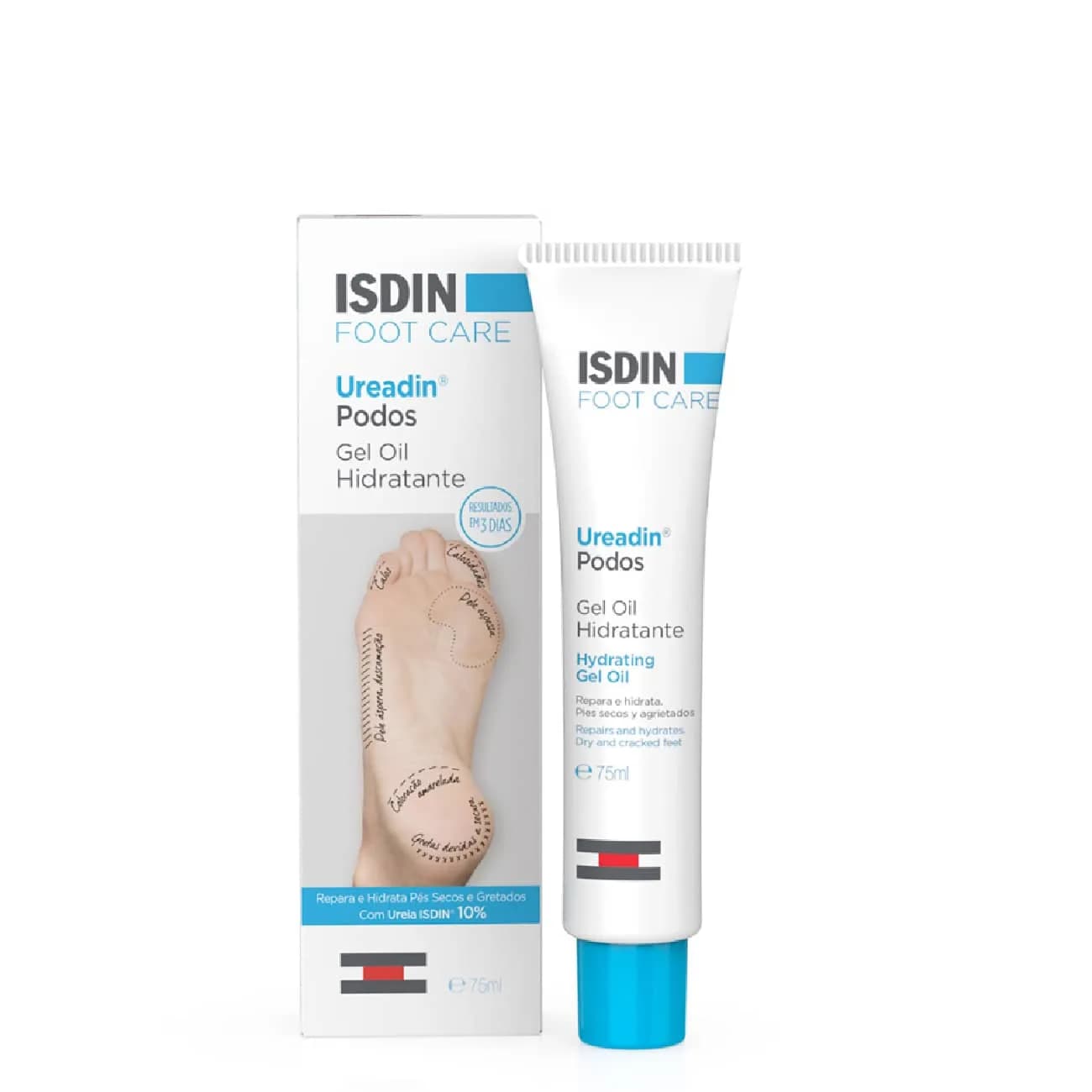 Isdin Ureadin Podos Gel Oil 75Ml