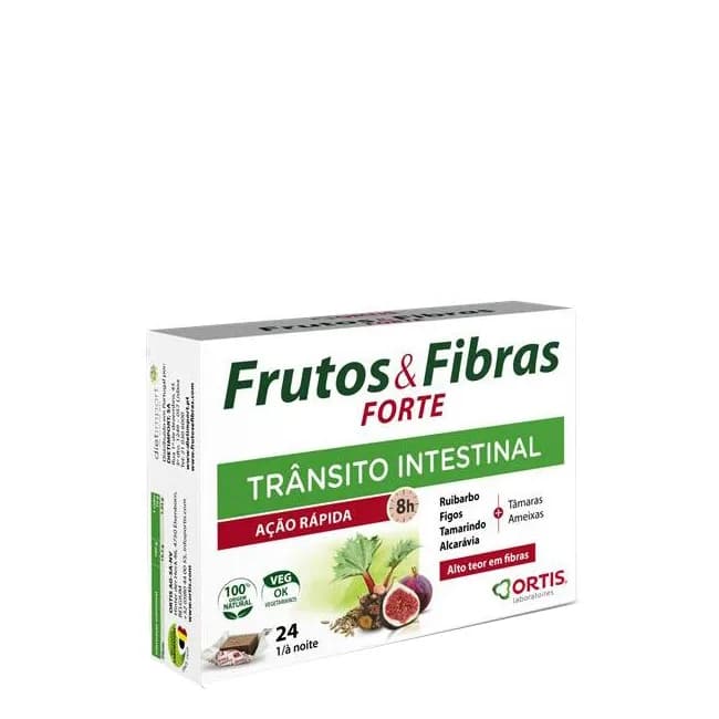 Frutos E Fibras Efeito Rapido Cubos X 24
