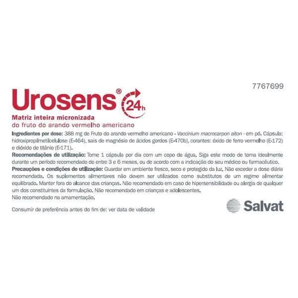 Urosens 24 h Caps X60