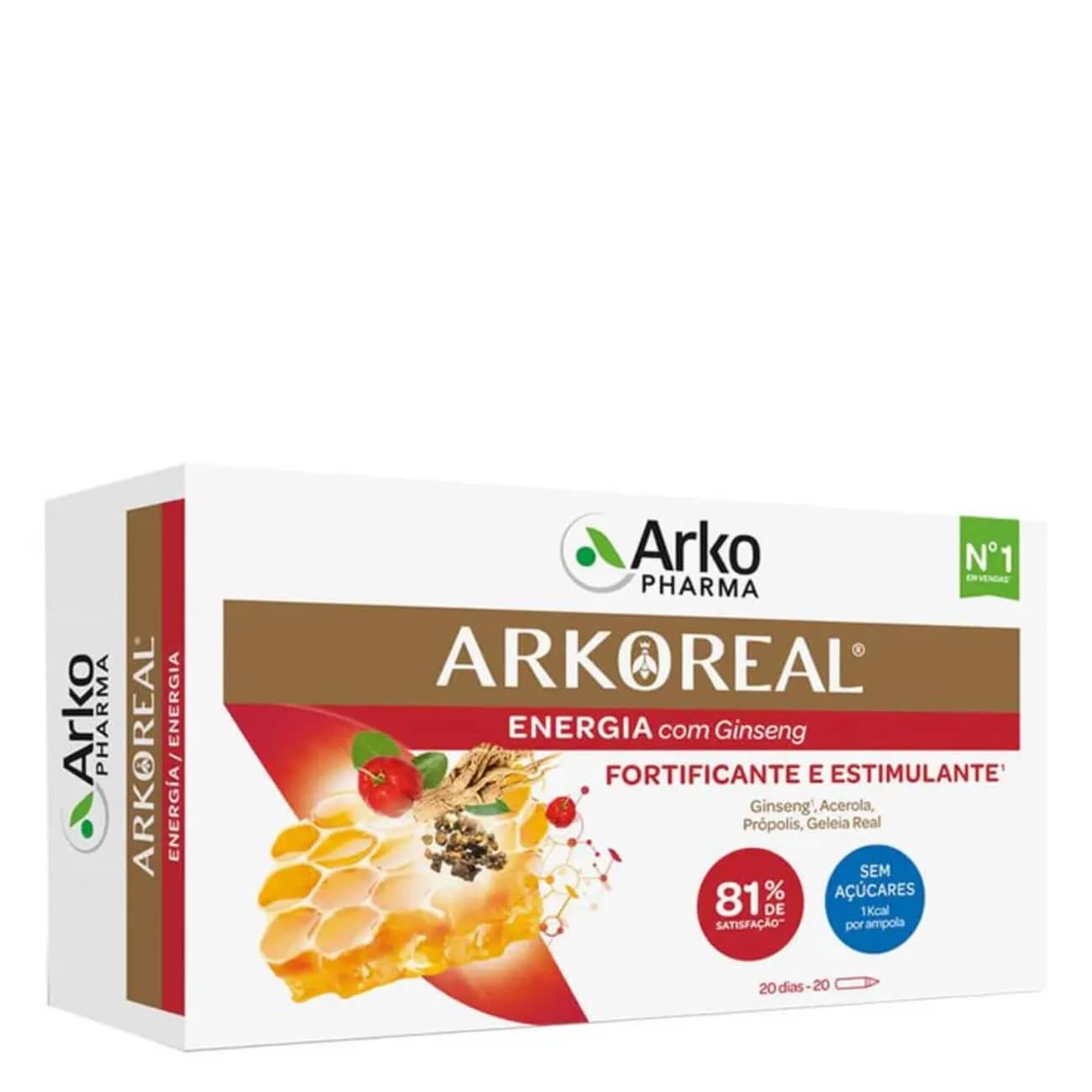 Arkoreal Geleia Real + Ginseng Amp X20
