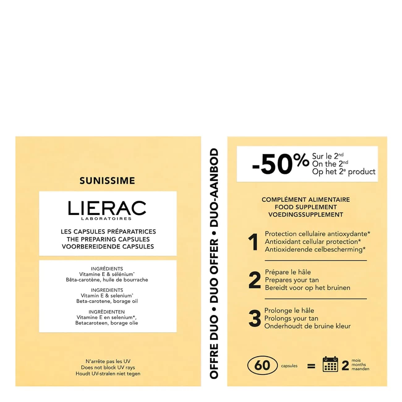 Lierac Suniss Bronz Capsx30 Duo50%Desc