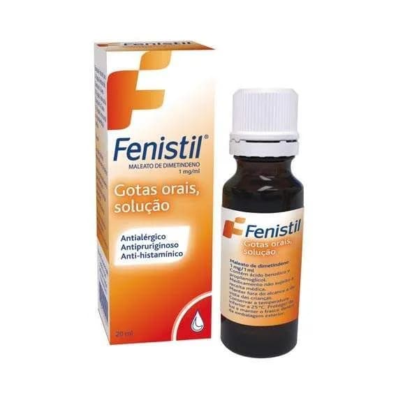 Fenistil, 1 mg/ml Frasco conta-gotas 20 ml Gta oral sol