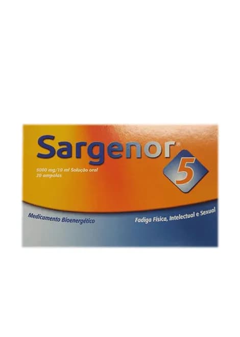 Sargenor 5, 5000 mg/10 mL x 20 amp beb