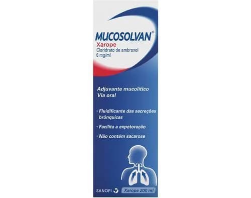 Mucosolvan, 6 mg/mL-200 mL x 1 xar mL