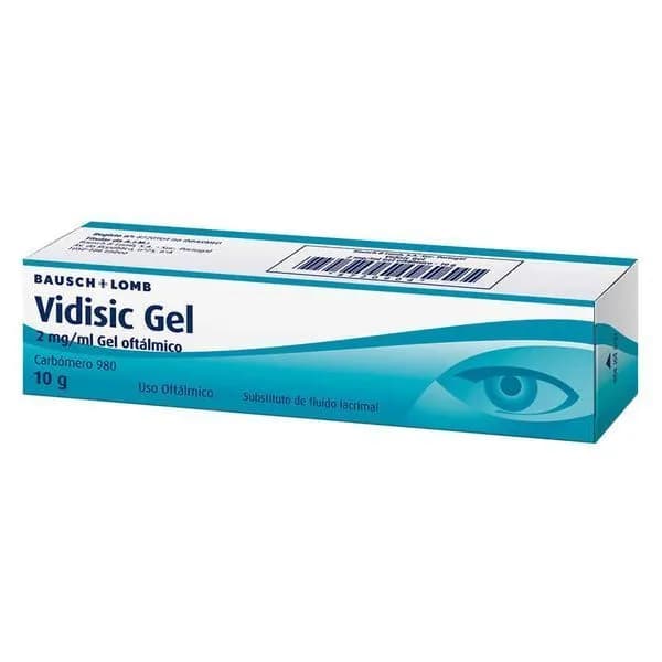 Vidisic Gel, 2 mg/g-10 g x 1 gel oft bisnaga