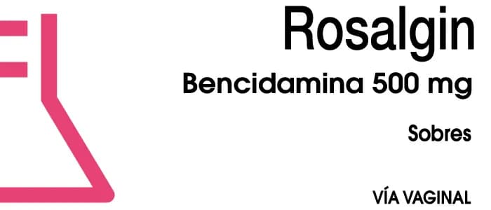 Rosalgin, 500 mg 20 Saqueta Granul sol vag