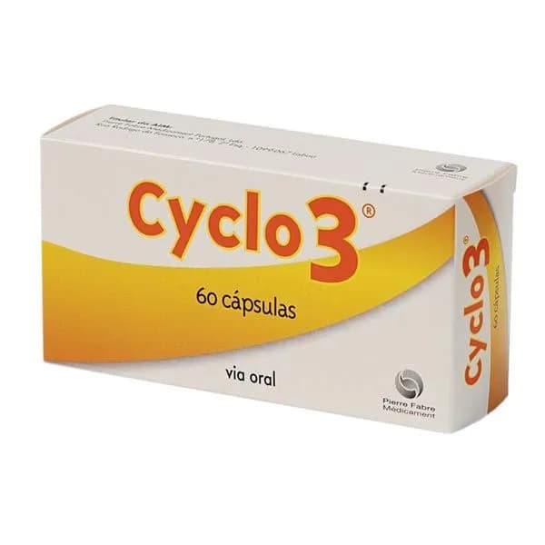 Cyclo 3, 150/150/100 mg x 60 cáps