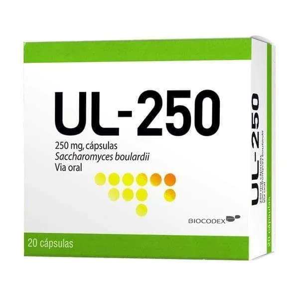 UL-250, 250 mg Blister 20 Unidade(s) Caps