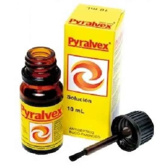 Pyralvex (10mL), 10/50 mg/mL x 1 sol bucal frasco
