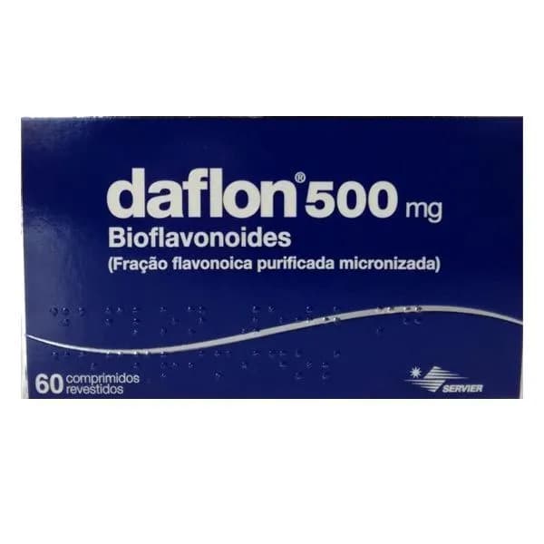 Daflon 500, 500 mg Blister 60 Unidade(s) Comp revest pelic