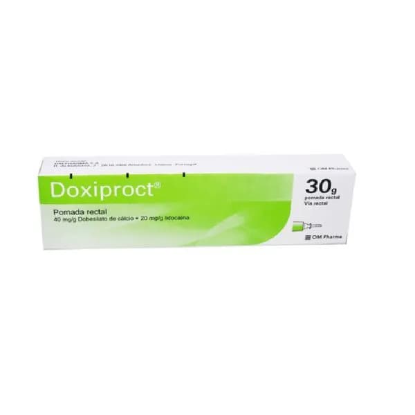 Doxiproct, 40/20 mg/g-30 g x 1 pda rect aplicador