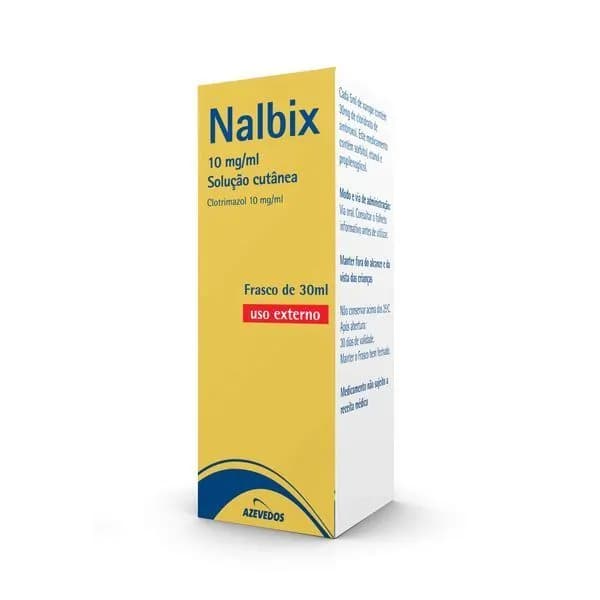 Nalbix, 10 mg/ml Frasco 30 ml Sol cutan