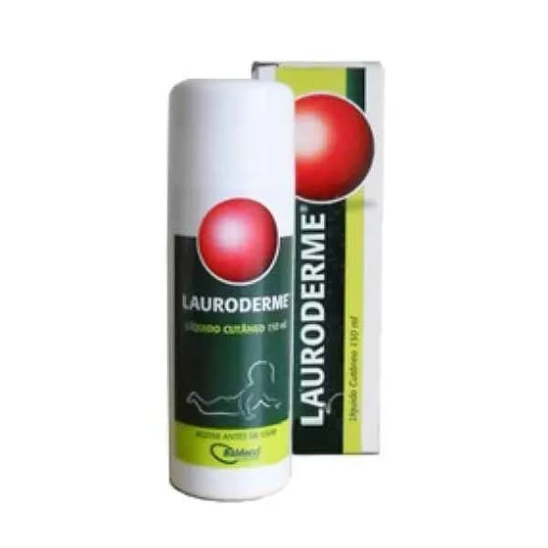 Lauroderme, 100 mg/ml + 5.26 mg/ml Frasco 150 ml Liq cutan