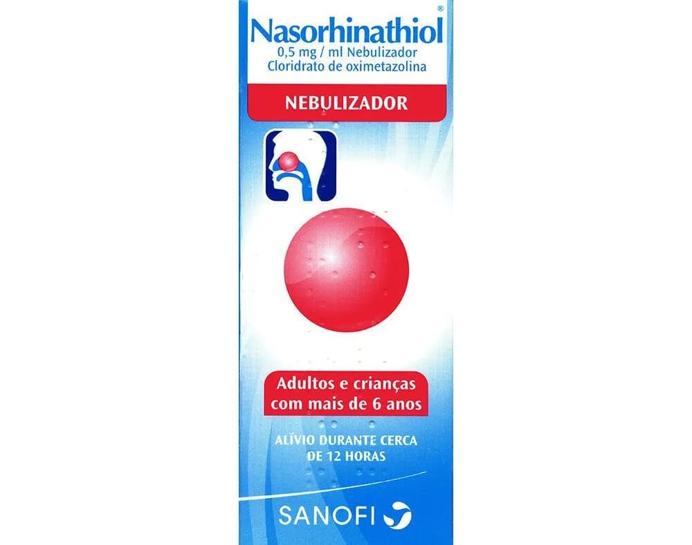 Nasorhinathiol, 0,5 mg/mL-15 mL x 1 sol pulv nasal