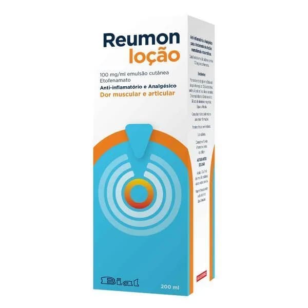 Reumon Loção, 100 mg/mL-200mL x 1 emul cut