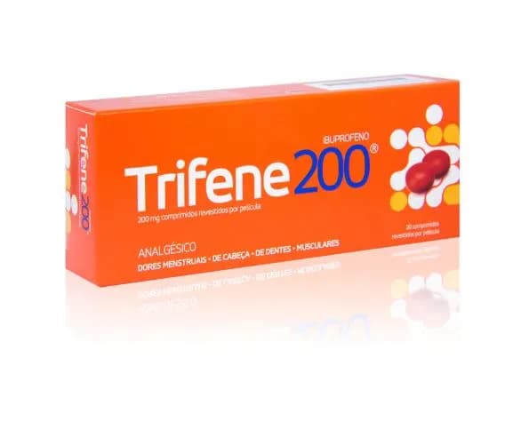 Trifene 200, 200 mg Blister 20 Unidade(s) Comp revest pelic