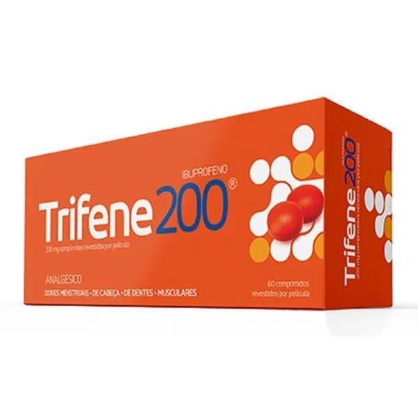 Trifene 200, 200 mg Blister 60 Unidade(s) Comp revest pelic