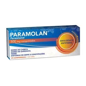 Paramolan, 500 mg Blister 20 Unidade(s) Comp