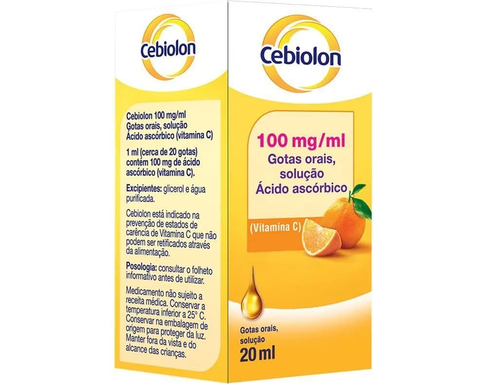 Cebiolon, 100 mg/mL-20 mL x 1 sol oral gta
