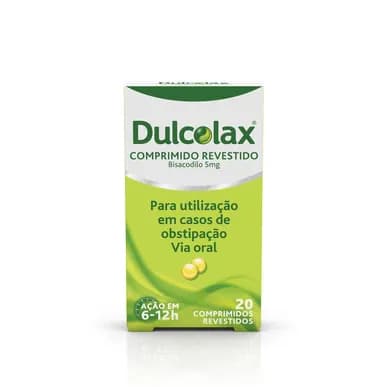 Dulcolax, 5 mg Blister 20 Unidade(s) Comp revest