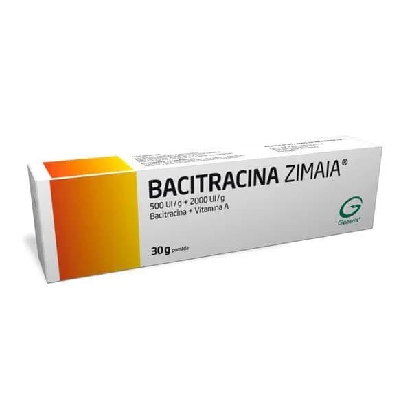 Bacitracina Zimaia (30g), 500/2000 UI/g x 1 pda