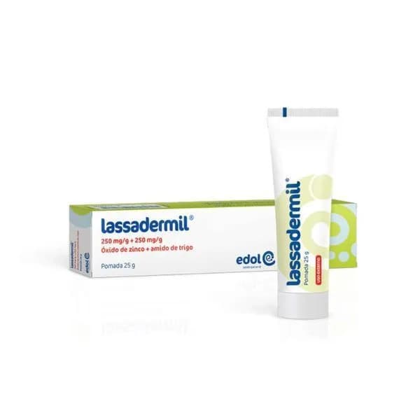 Lassadermil, 250 mg/g Bisnaga 25 g Pda